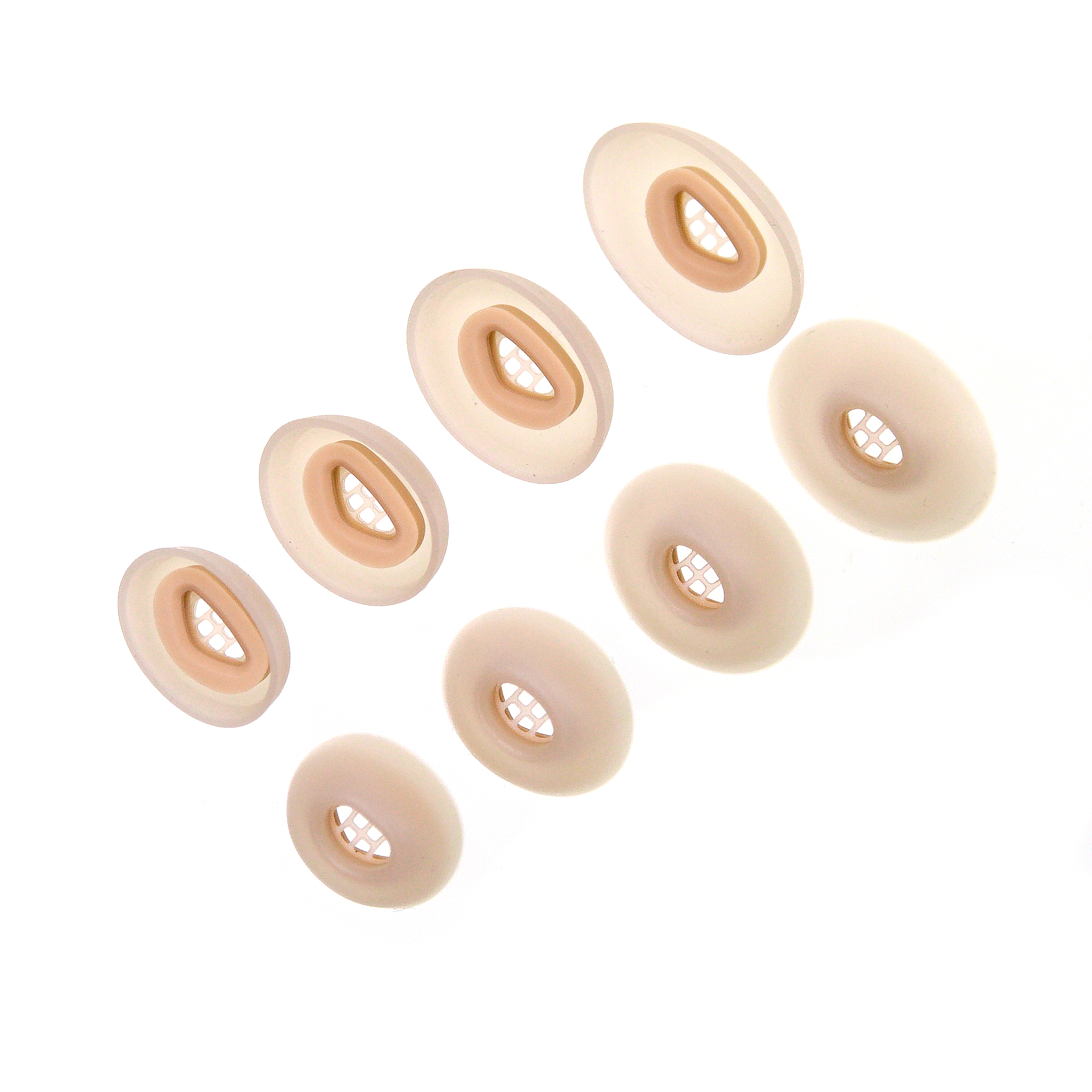 Gumki do Jabra Elite 10 Beżowe Beige