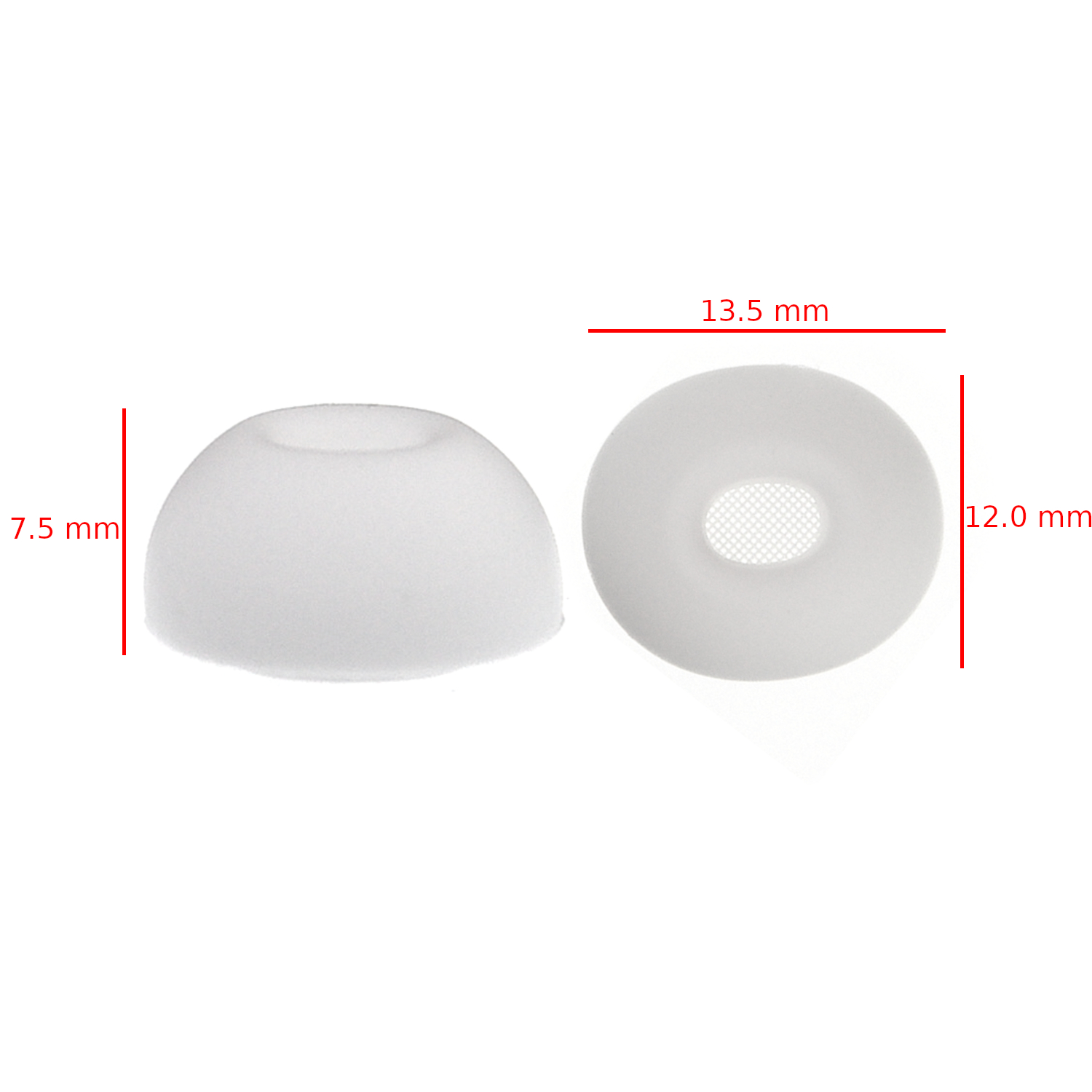 Gumki do Airpods Pro 3 - L białe