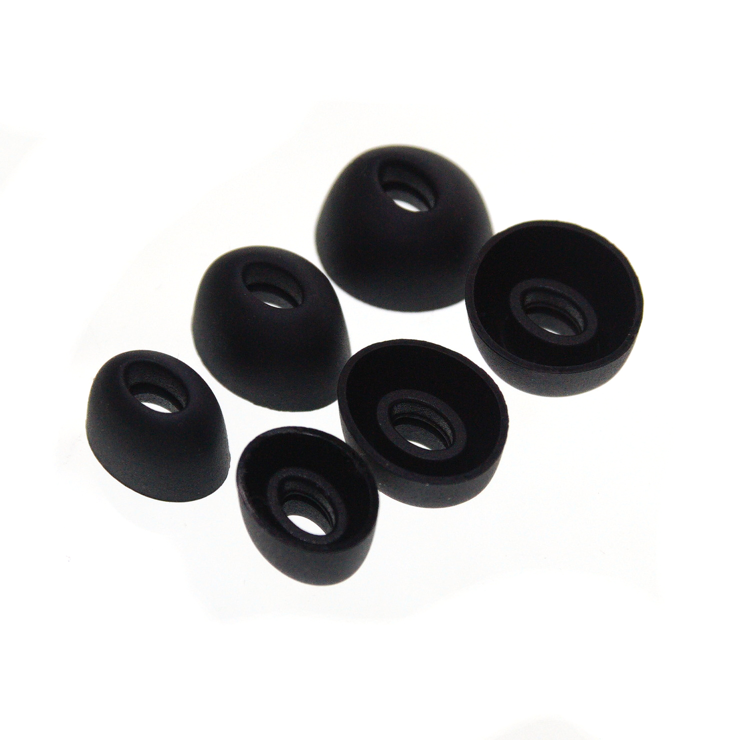 gumki owalne do Edifier / Xiaomi Redmi czarne