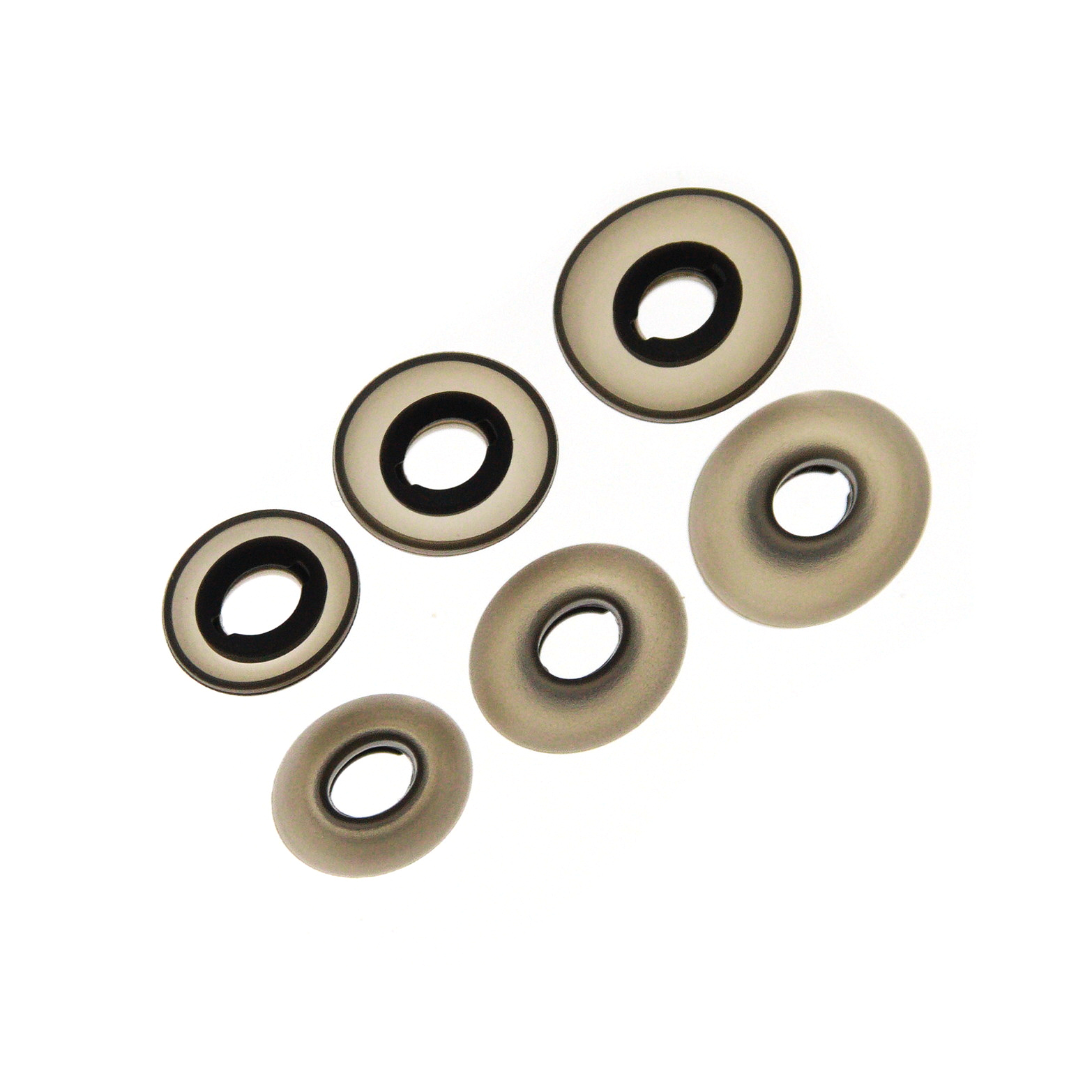 Gumki do JBL Live Pro2/ Live Free2 silver