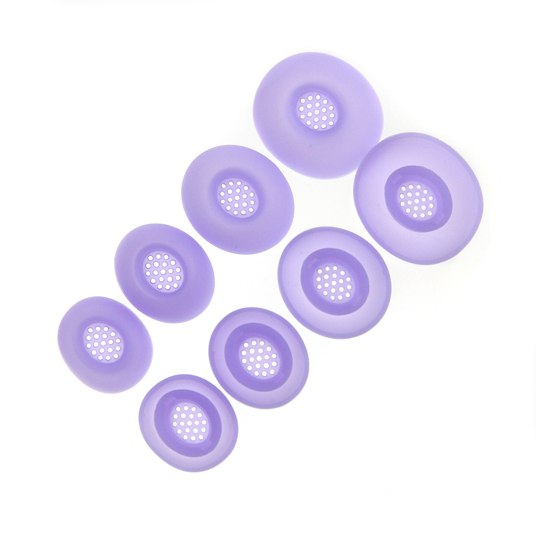 Gumki do  JBL Live Beam 3 / Live Buds 3 fioletowe