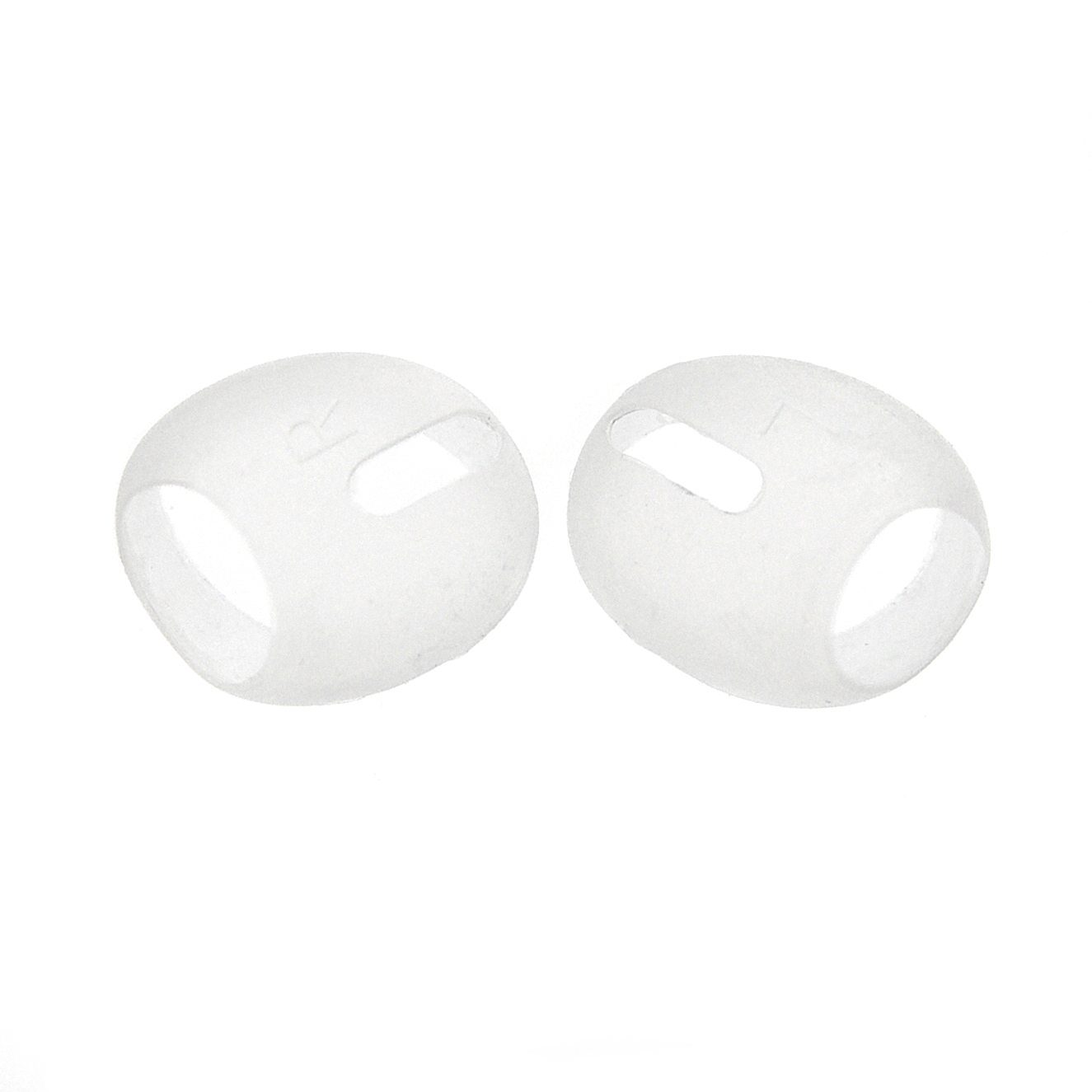 gumki cienkie bez uszka do Apple Airpods Pro, JBL transaprentne Ultrathin