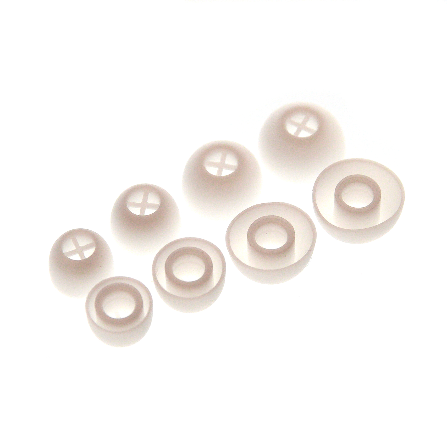 Gumki do Sennheiser Momentum True Wireless 3 / True Wireless 2 white