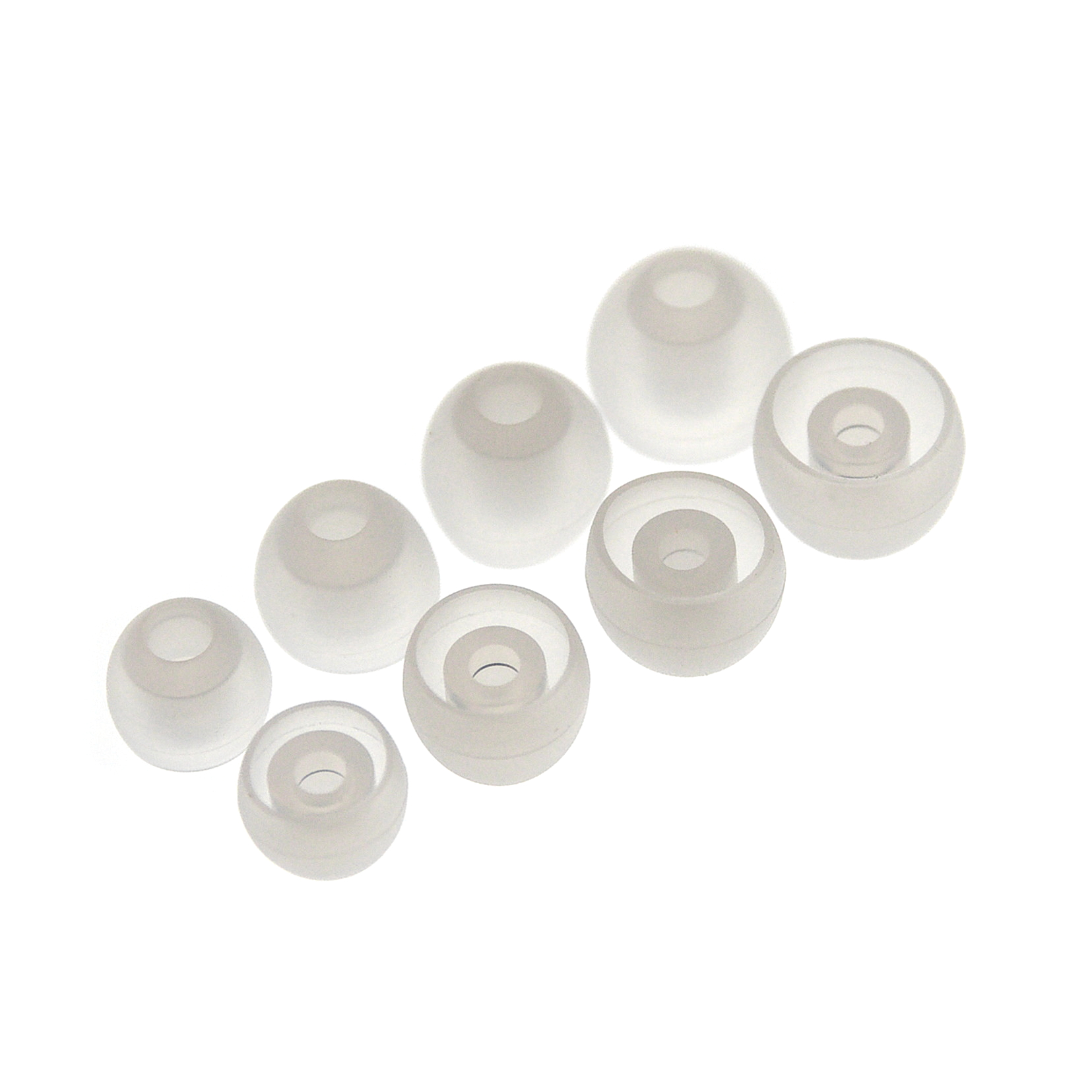 gumki do słuchawek Audio-Technica / AKG XS, S, M, L bezbarwne