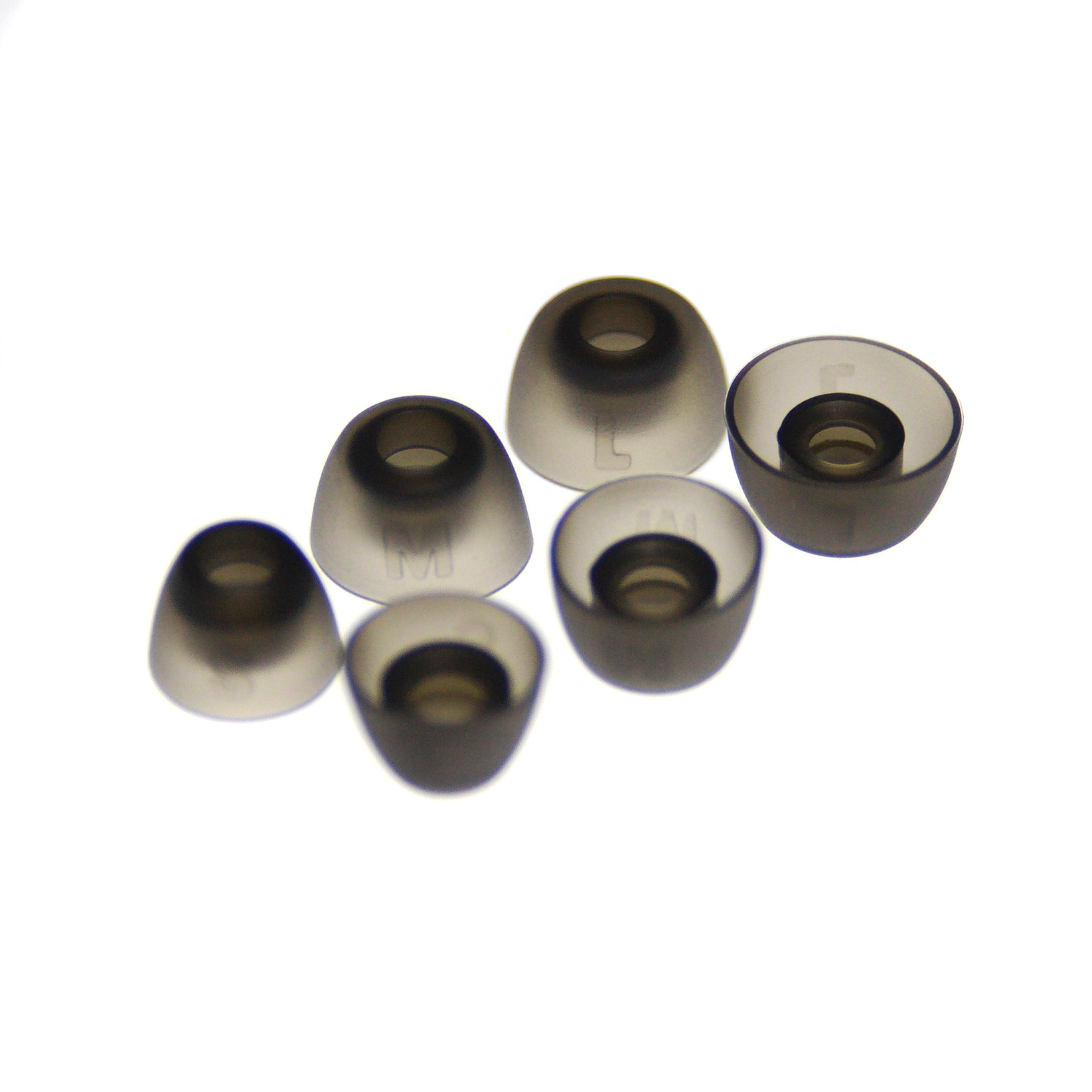 Gumki do  JBL T230NC TWS / Live Pro+/ Tune BEAM Black Ghost Edition