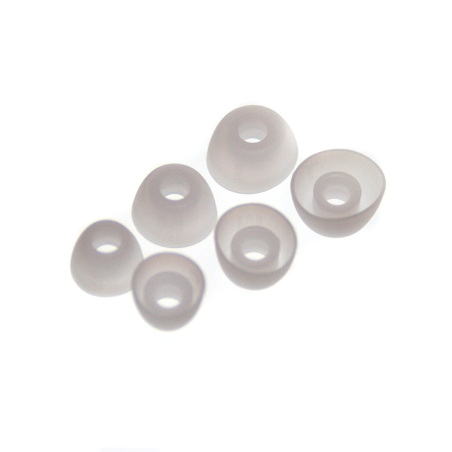 Gumki do  JBL T230NC TWS / Live Pro+/ Tune BEAM White Ghost Edition