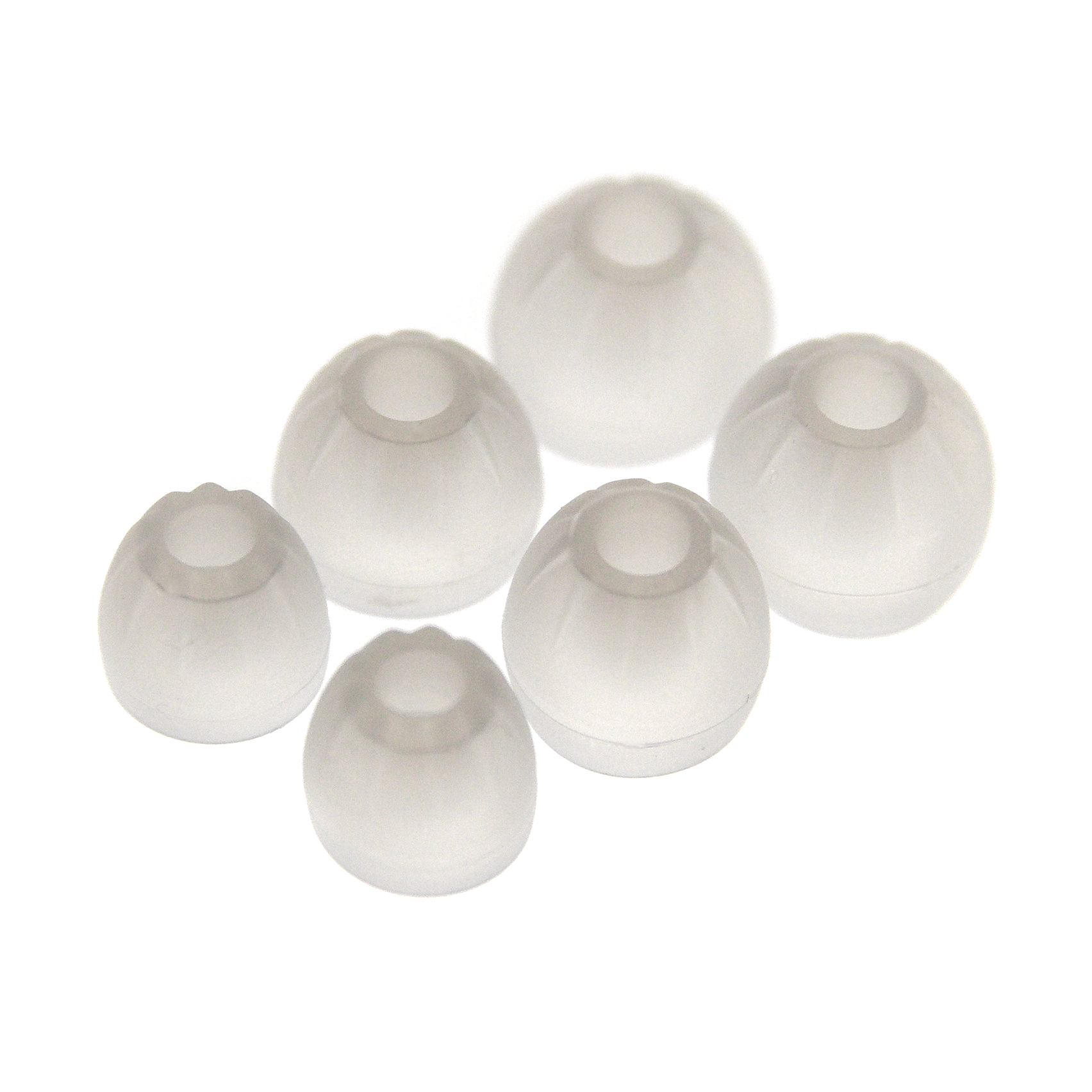 gumki do słuchawek KZ bezbarwne