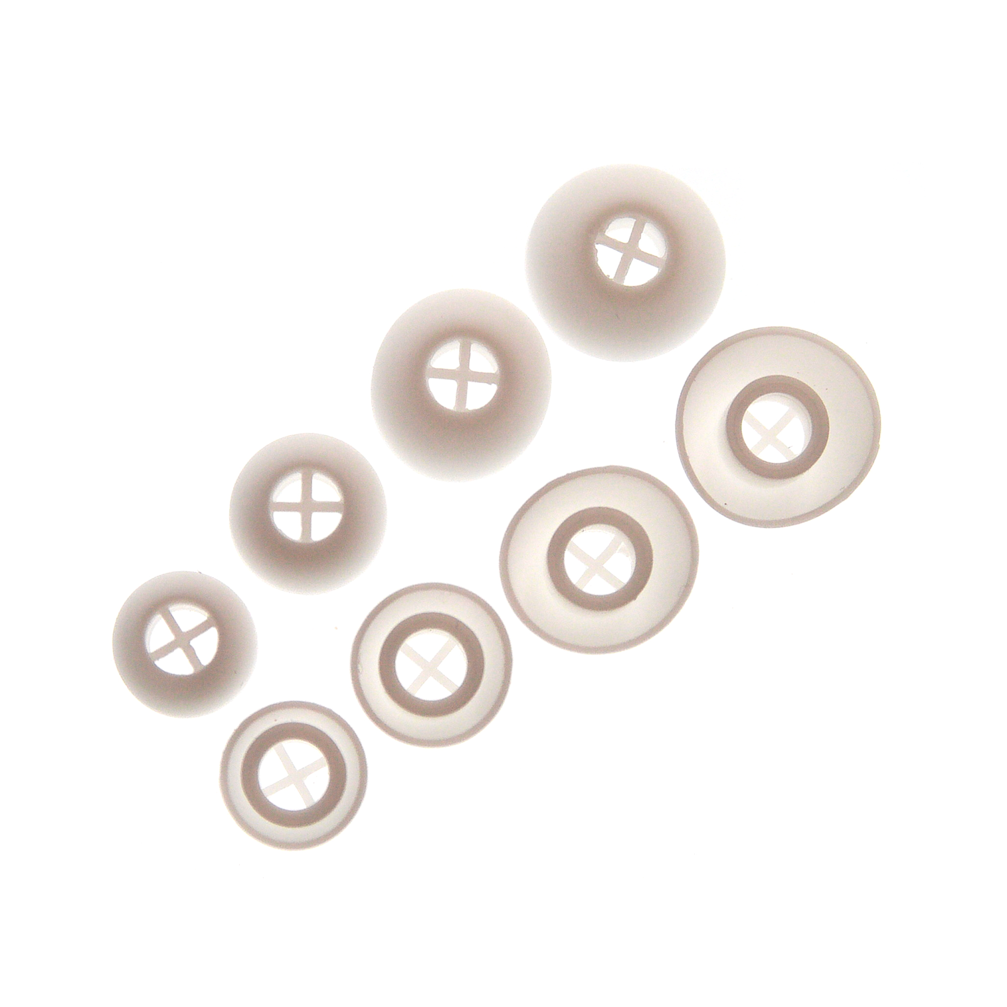 Gumki do Sennheiser Momentum True Wireless 3 / True Wireless 2 white