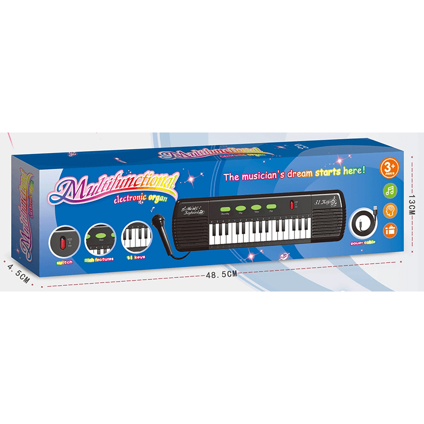 Pianinko dla dzieci Trifox z mikrofonem +3lata