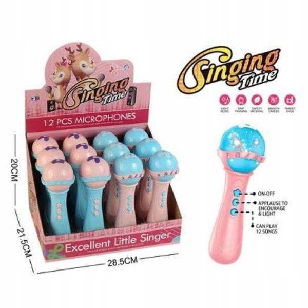MIKROFON MUZYCZNY NA BATERIE DLA DZIECI