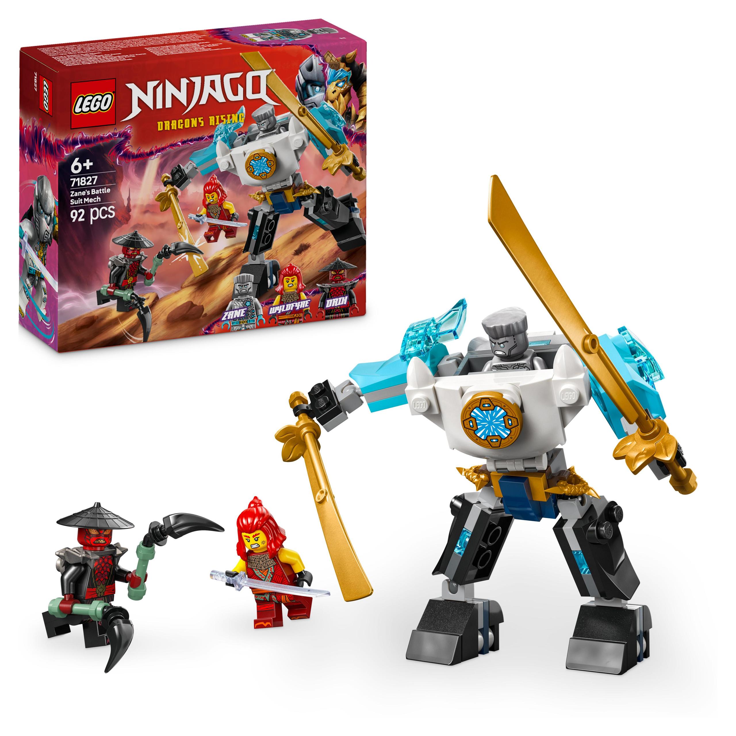 Zestaw LEGO Ninjago 71827 Mech w zbroi bojowej Zane'a