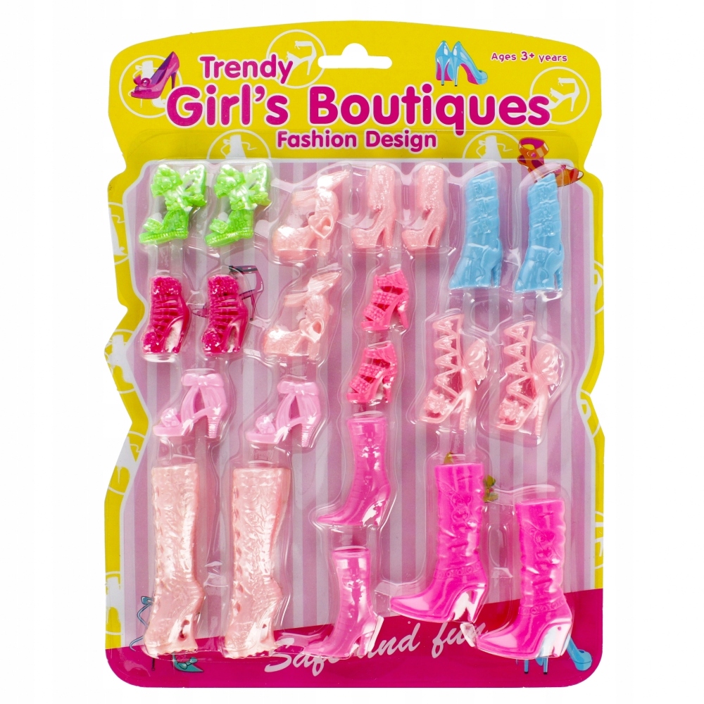 Zestaw Bucików Dla Lalek Mega Creative