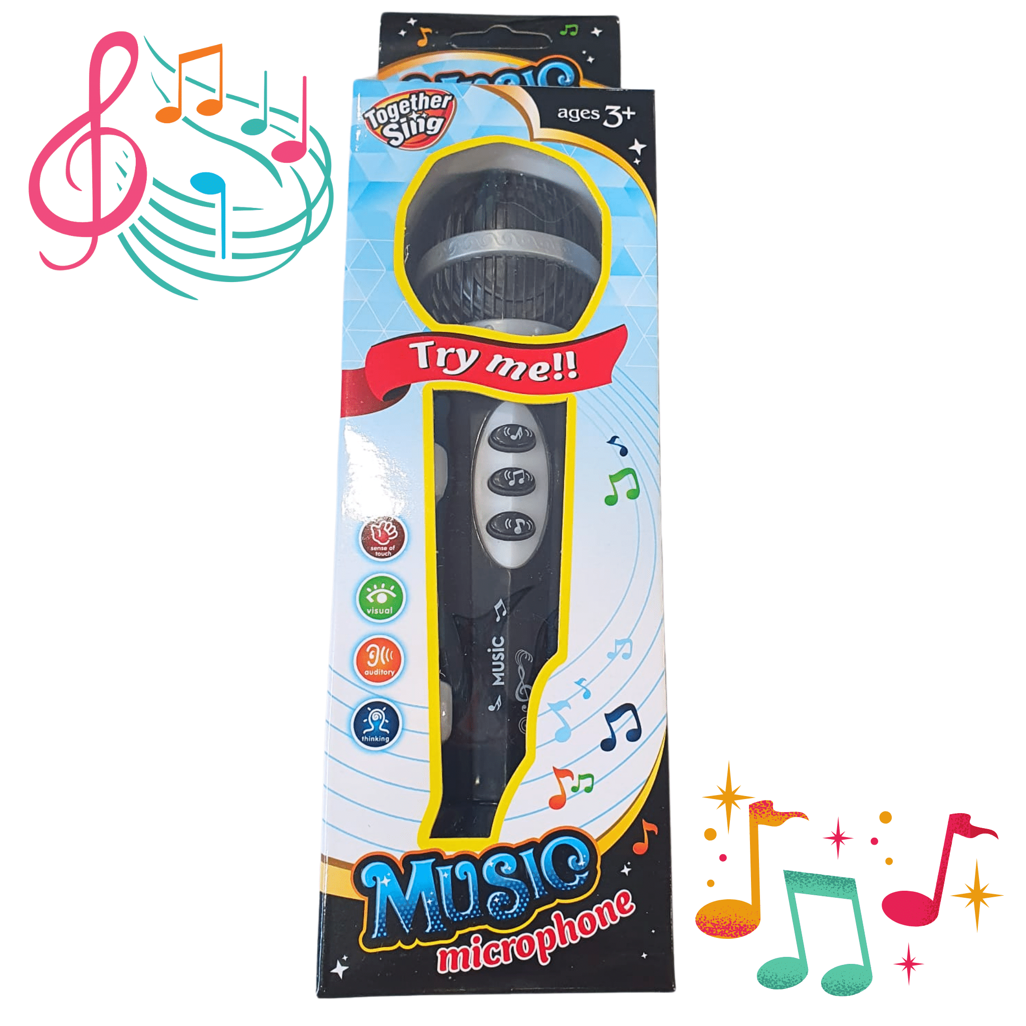 Mikrofon Na Baterie. Dźwięk +3 Lata