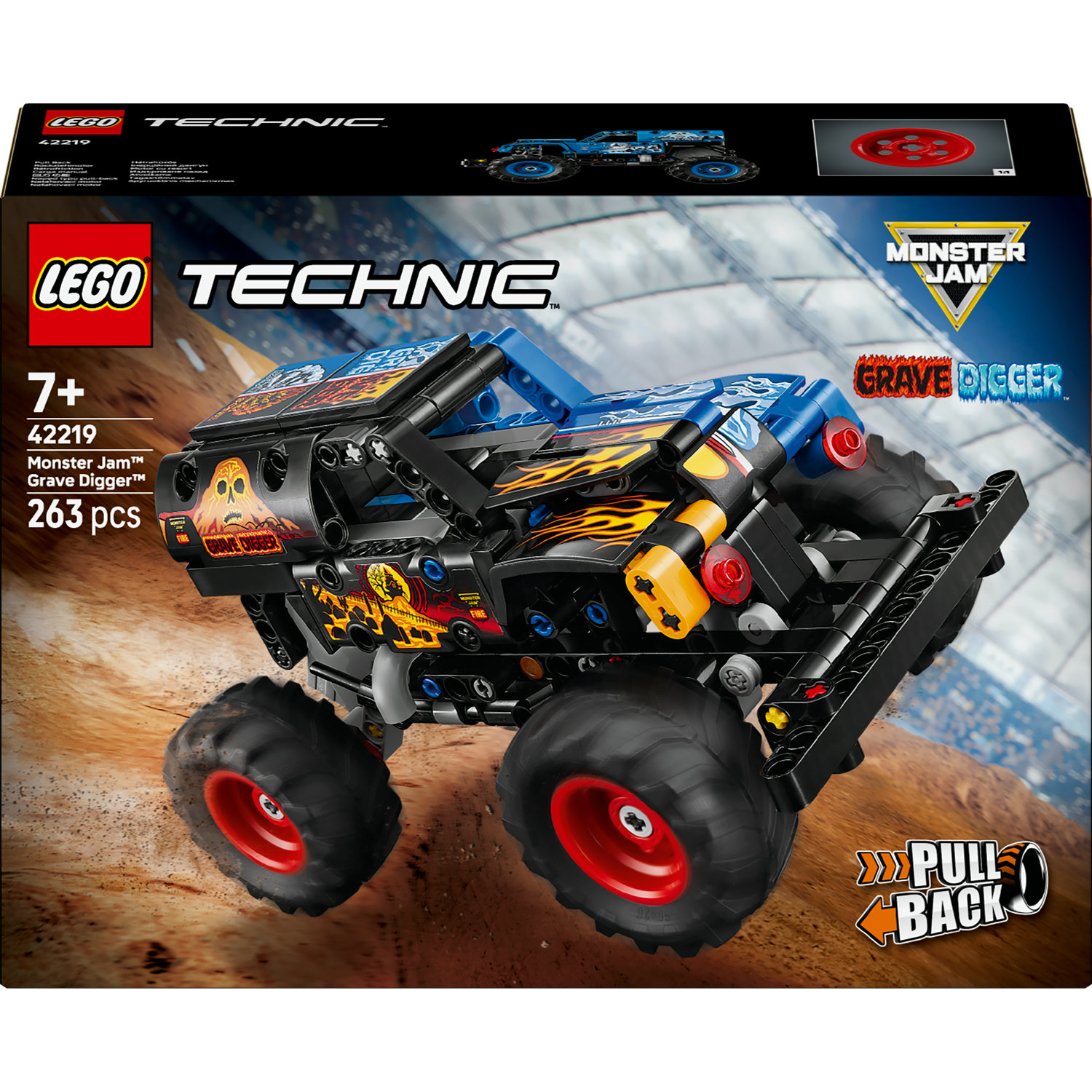 LEGO Technic 42219 Monster Jam Grave Digger katalog 2026 7+