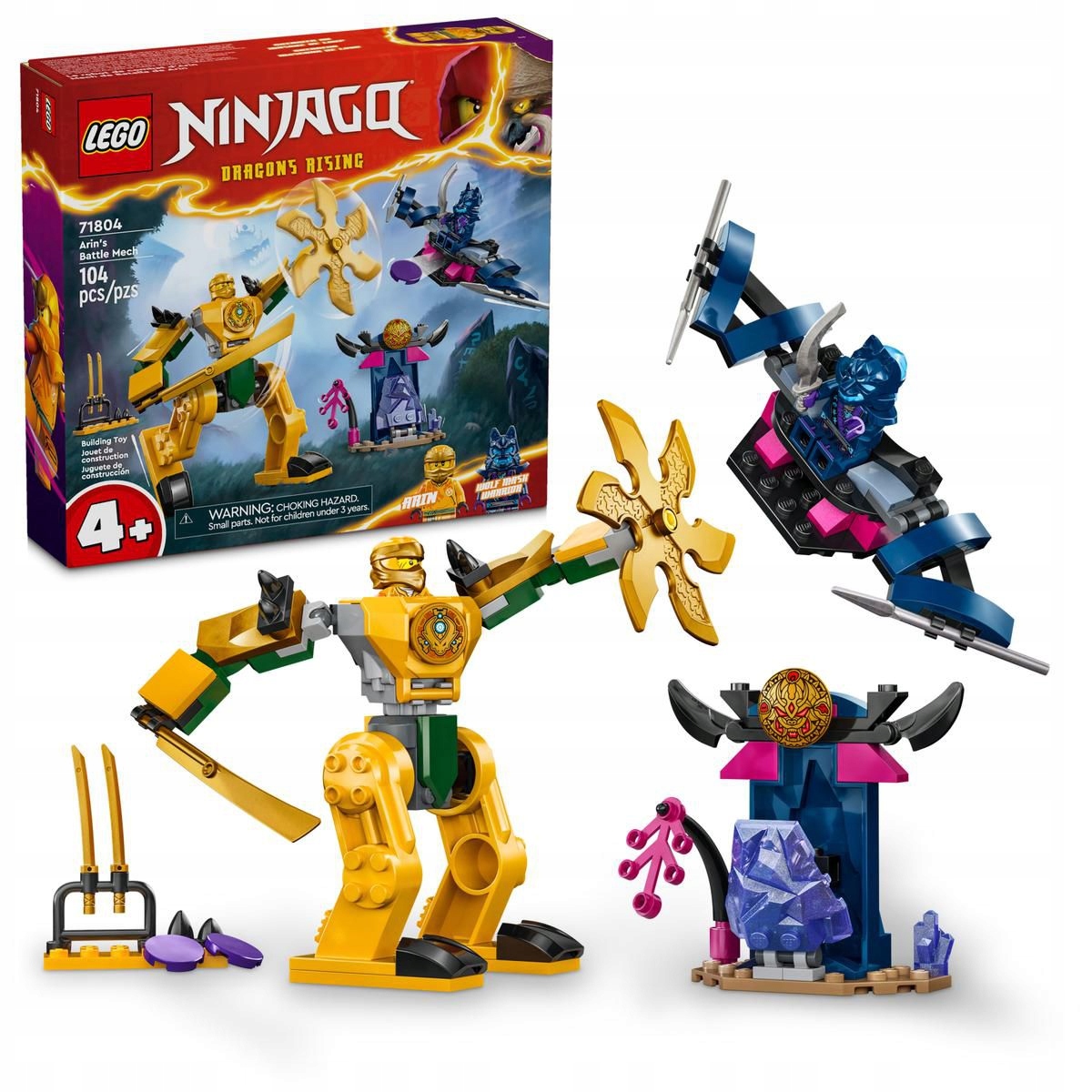 LEGO Klocki Ninjago 71804 Robot bojowy Arina