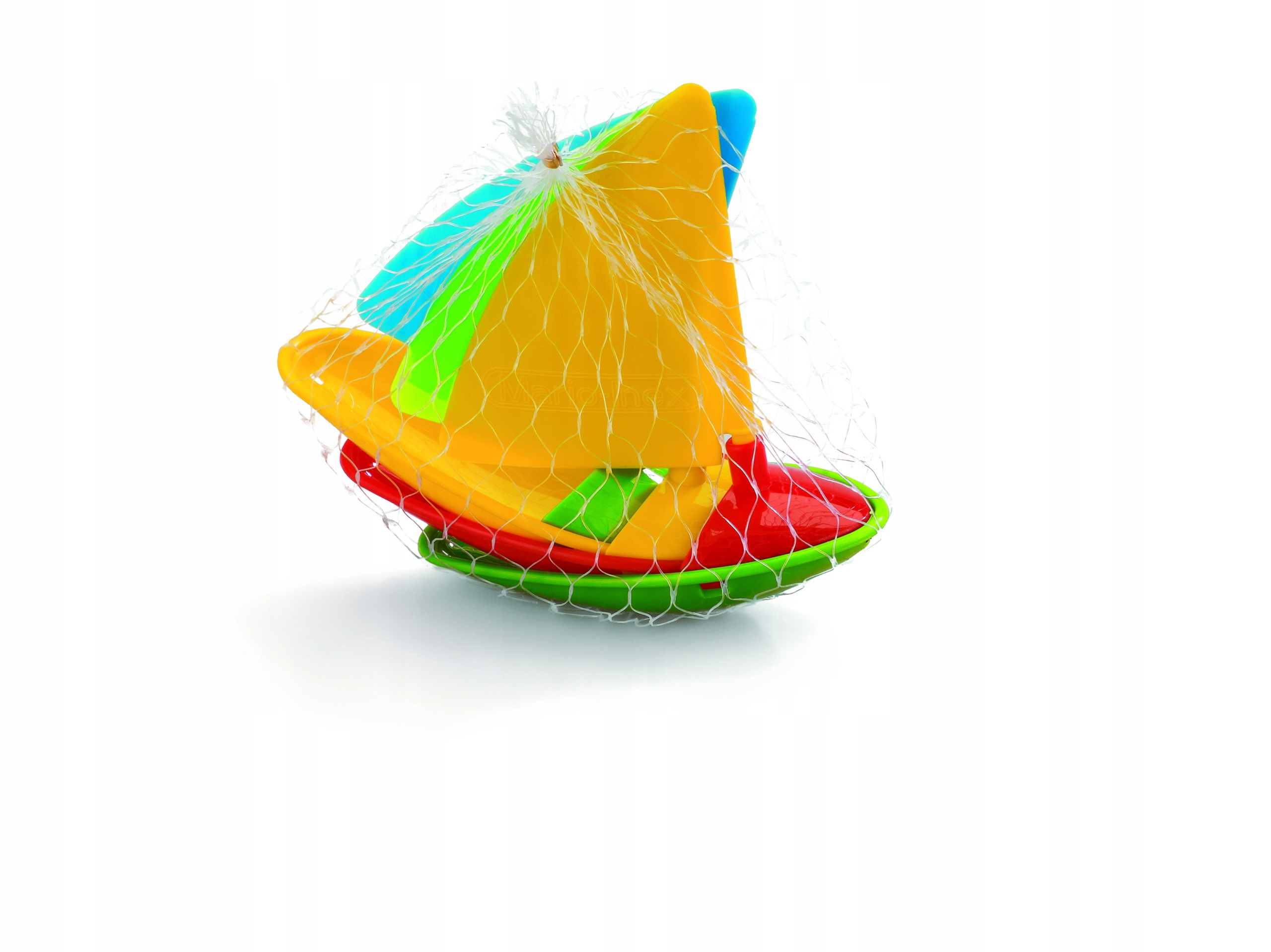 Zestaw 3 Żaglówek Marioinex Zabawka Wodna do Kąpieli i Basenu