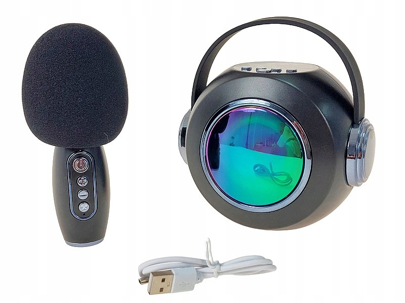 Głośnik Mikrofon Karaoke TREFL ADAR Bluetooth USB MIX Nagrywanie