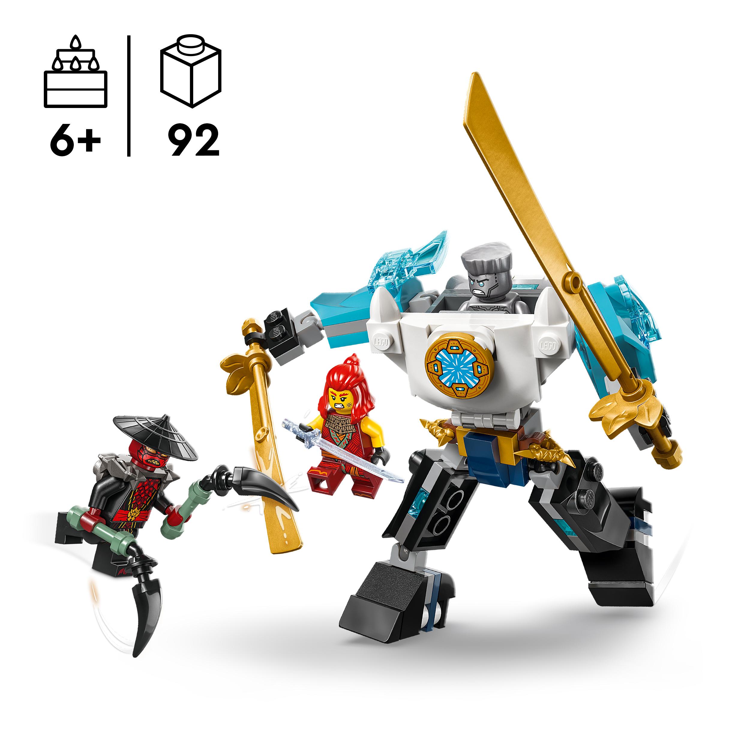 Zestaw LEGO Ninjago 71827 Mech w zbroi bojowej Zane'a