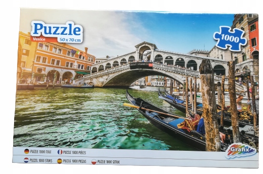 Puzzle Wenecja 1000 elementów Puzzle Grafix 1000