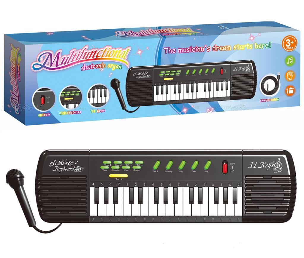 Pianinko dla dzieci Trifox z mikrofonem +3lata