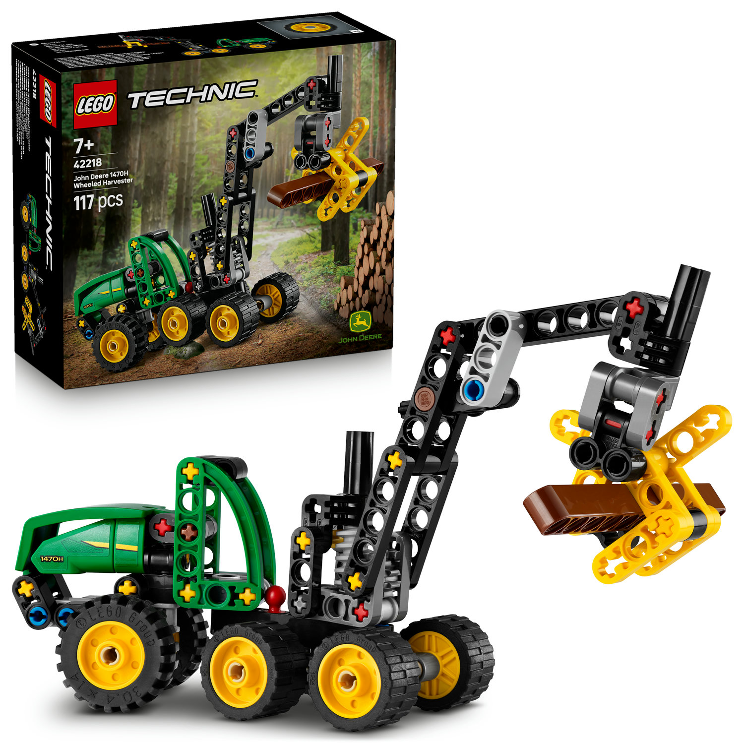 LEGO Technic 42218 Harwester John Deere katalog 2026 7+