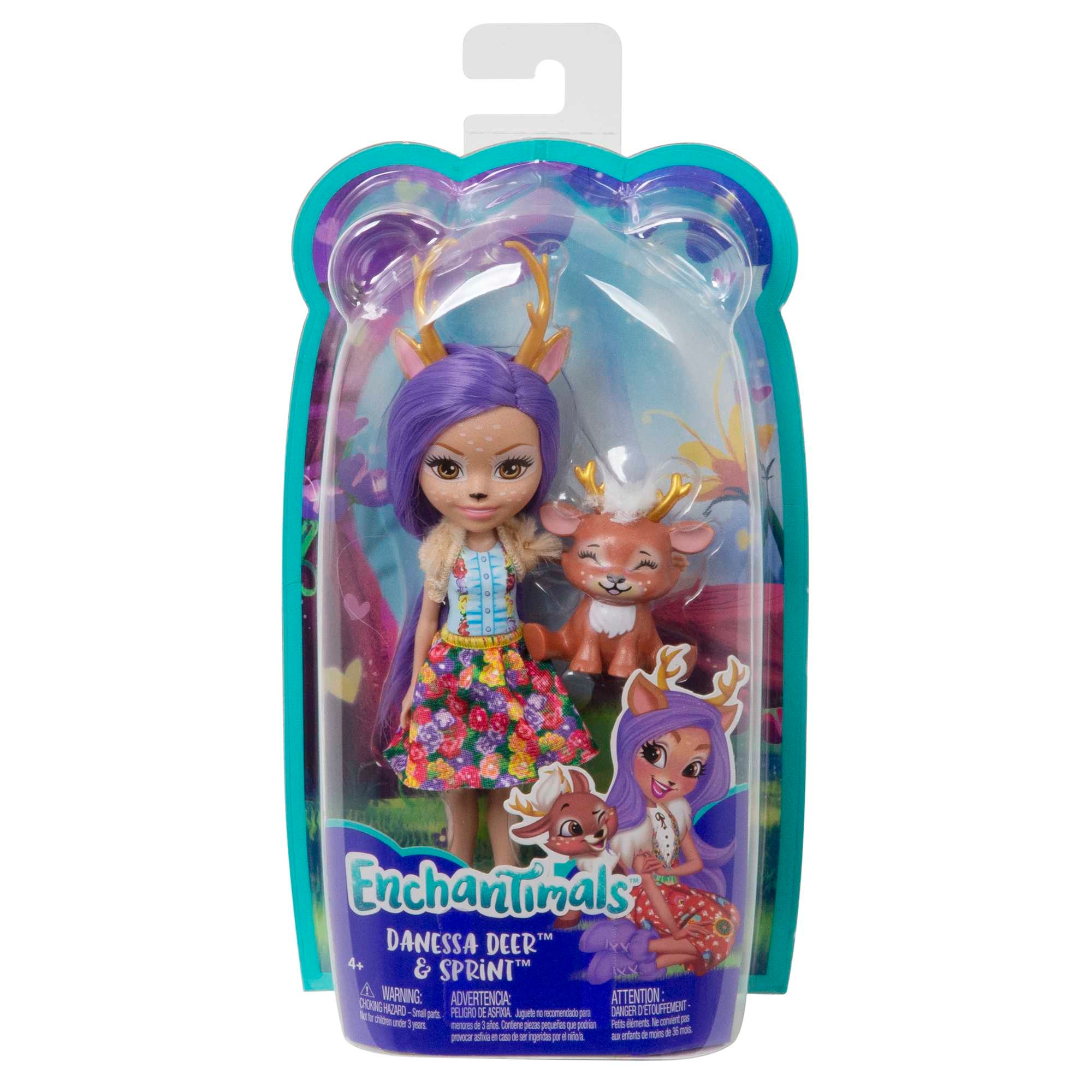 Enchantimals Lalka Danessa Deer Jelonek i Sprint FXM75