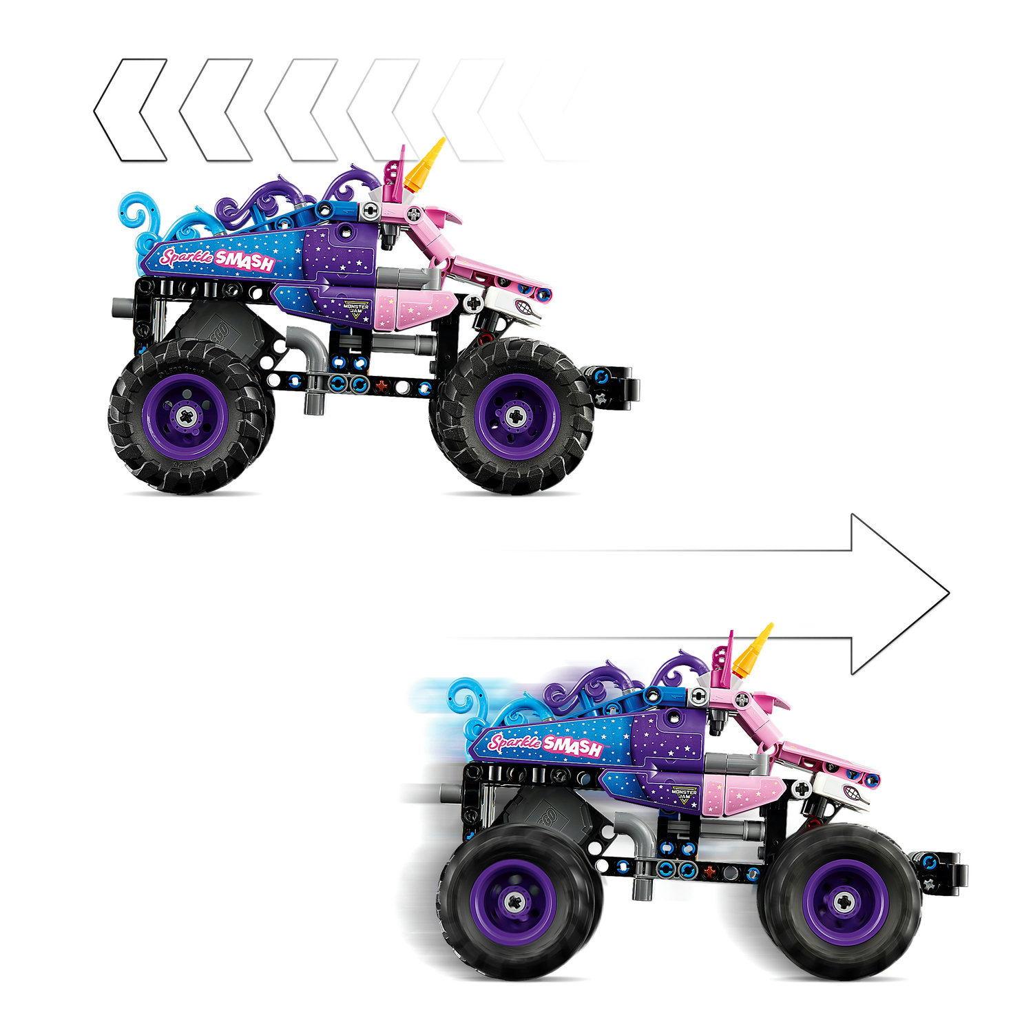 LEGO Technic 42220 Monster Jam Sparkle katalog 2026 7+
