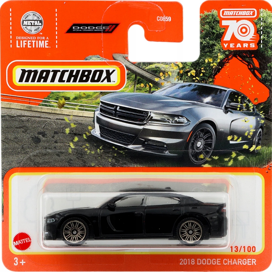Samochód 13/100 Matchbox 2018 Dodge Charger