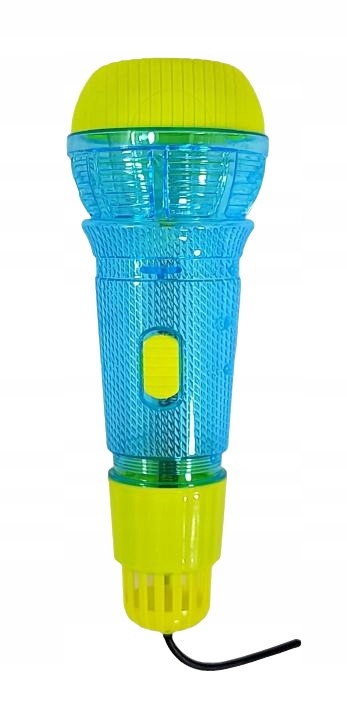 Mikrofon karaoke echo bezprzewodowy dla dzieci 25cm mix kolorów