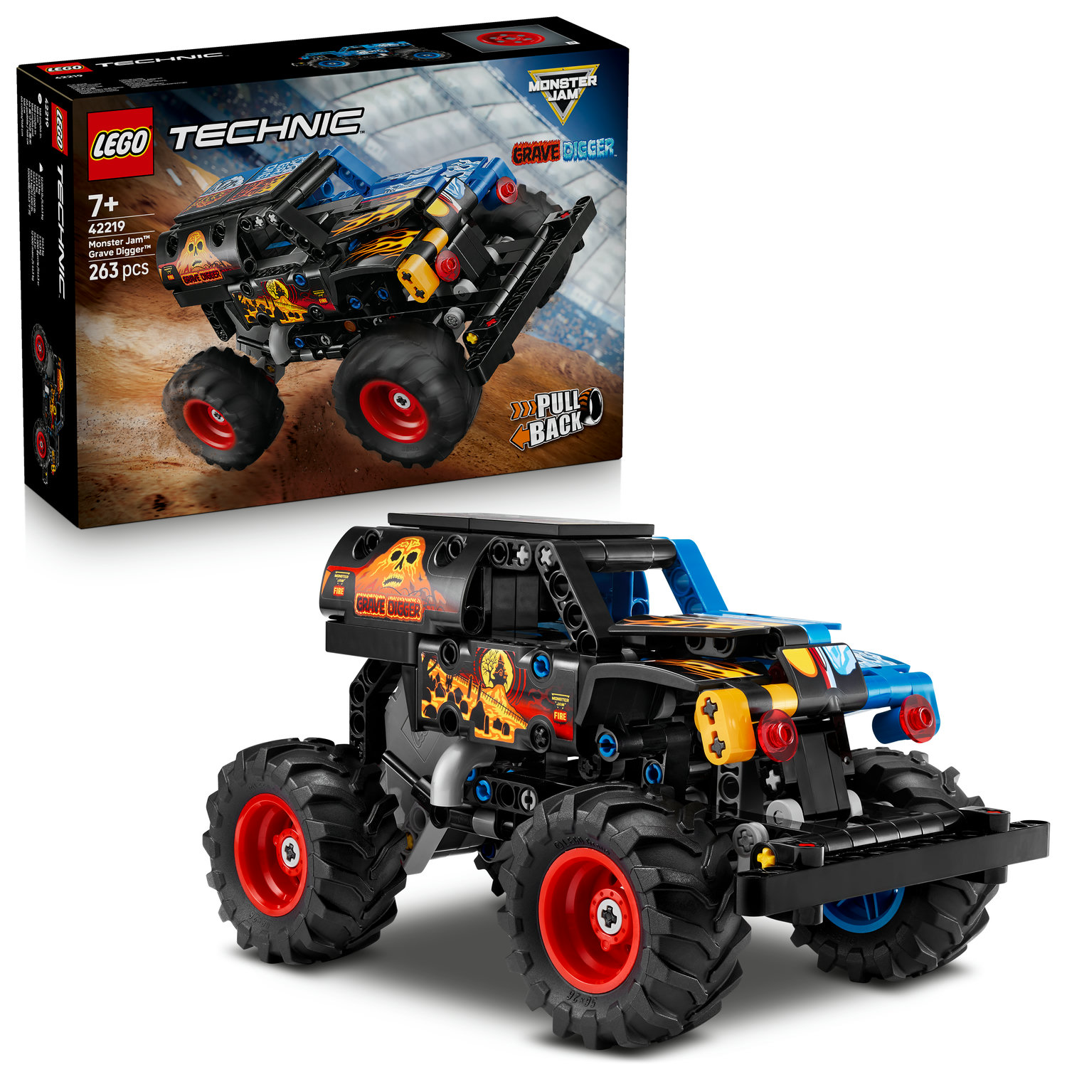 LEGO Technic 42219 Monster Jam Grave Digger katalog 2026 7+