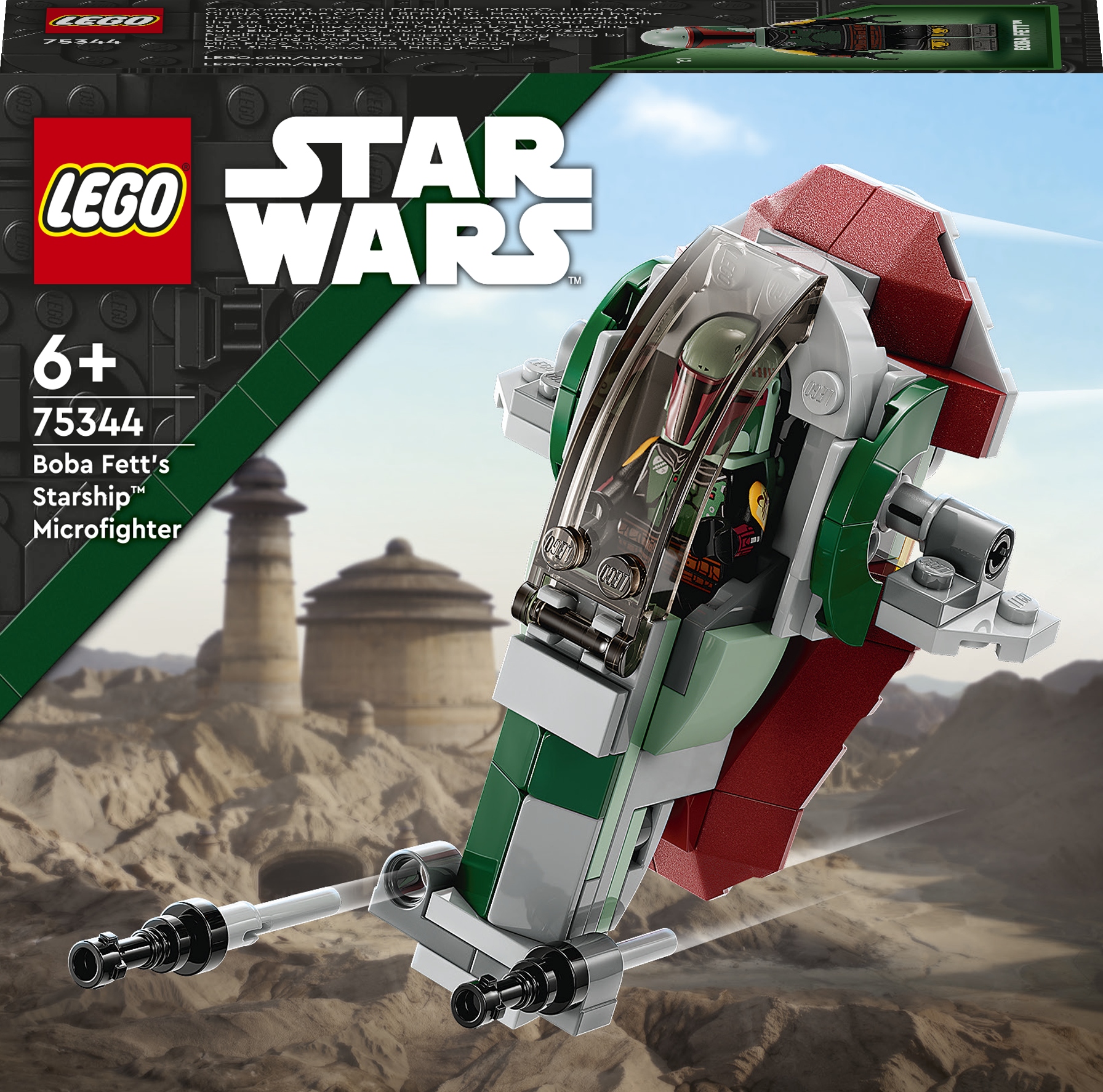 LEGO Star Wars 75344 Mikromyśliwiec kosmiczny Boby Fetta +6lat