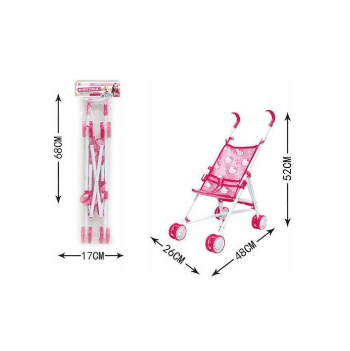 Wózek parasolka dla lalek BWOZ8388 BABY GAME