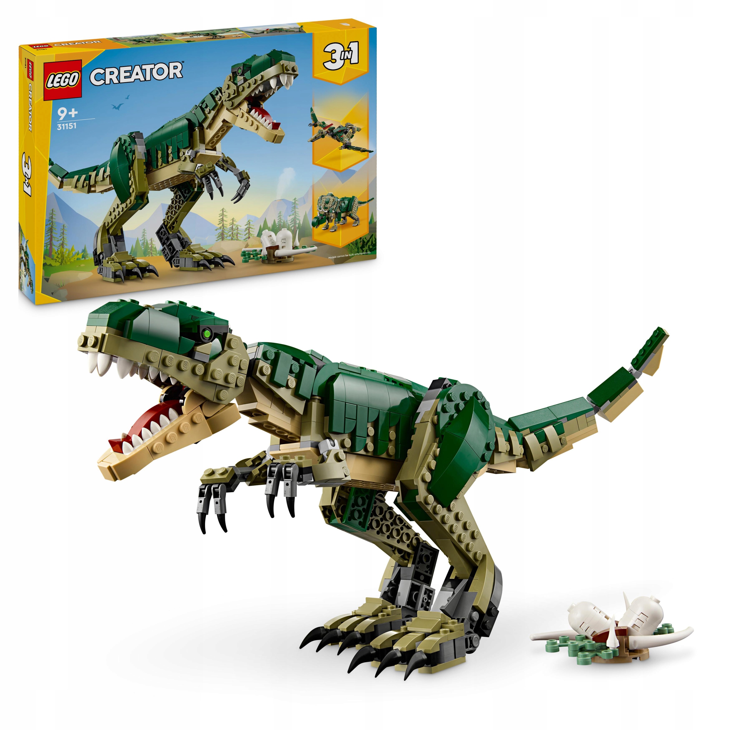 LEGO Creator 3 w 1 Tyranozaur 9+
