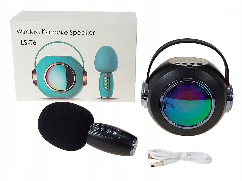 Głośnik Mikrofon Karaoke TREFL ADAR Bluetooth USB MIX Nagrywanie