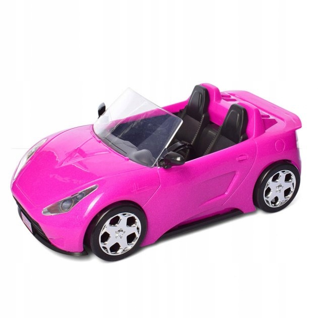 Samochód Kabriolet Dla Lalek Różowy