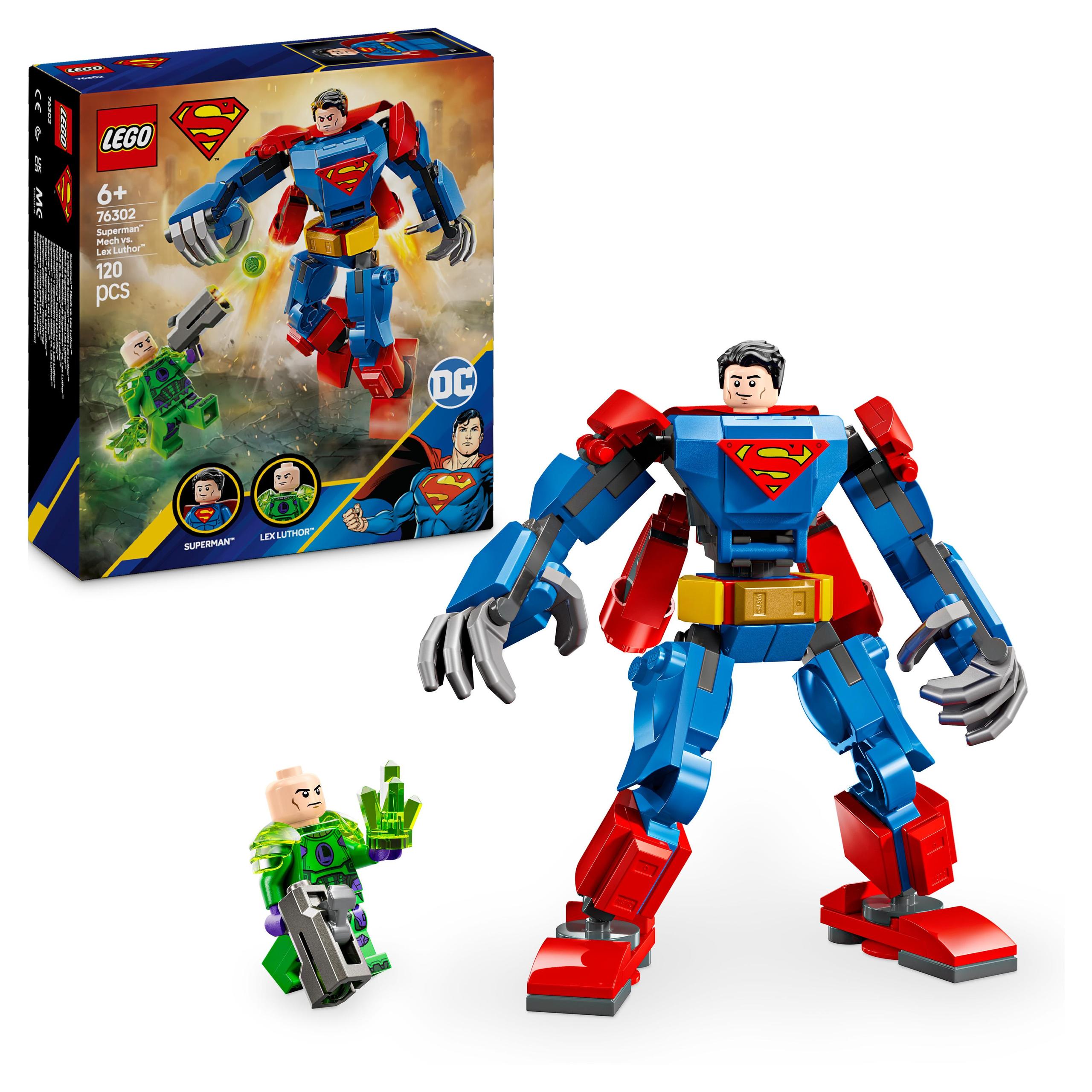 LEGO Super Heroes 76302 Mech Superman kontra Lex Luthor