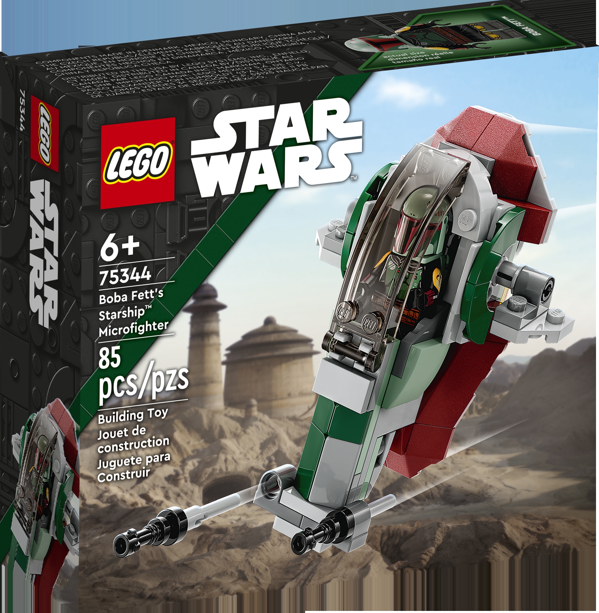 LEGO Star Wars 75344 Mikromyśliwiec kosmiczny Boby Fetta +6lat