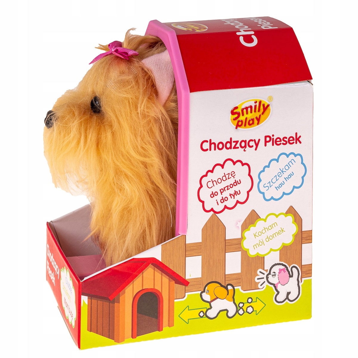 Piesek Interaktywny York Smily Play - szczeka i chodzi zabawka