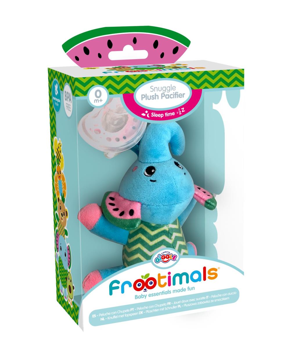 Pluszowa Przytulanka ZE smoczkiem frootimals MEL..