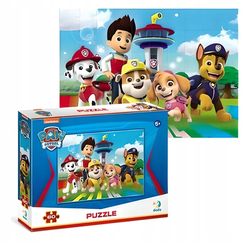 Puzzle Dodo 60 elementów PSI PATROL Paw Patrol Ekipa 4+