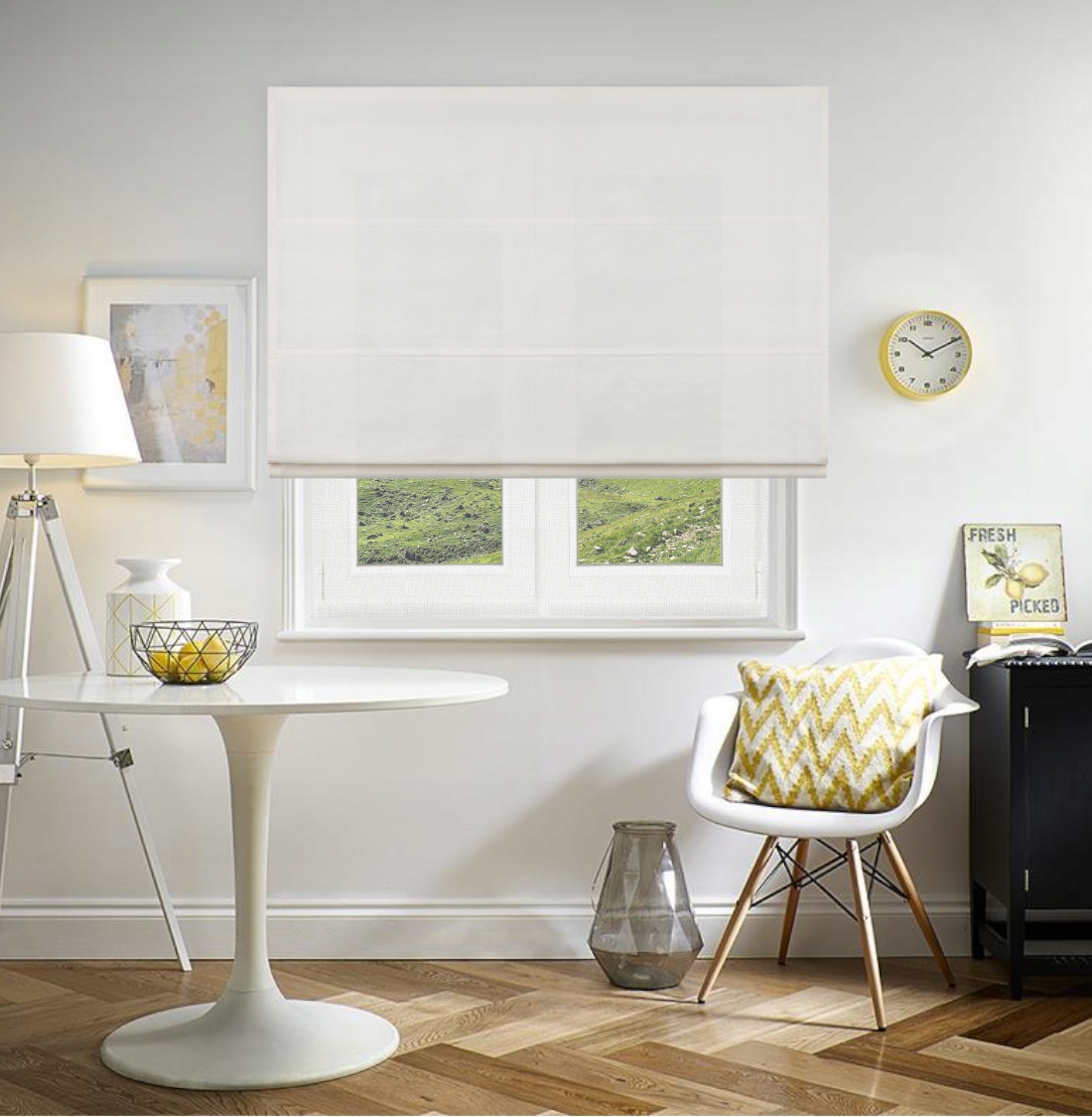 Roleta Rzymska Na wymiar Natural Kremowy