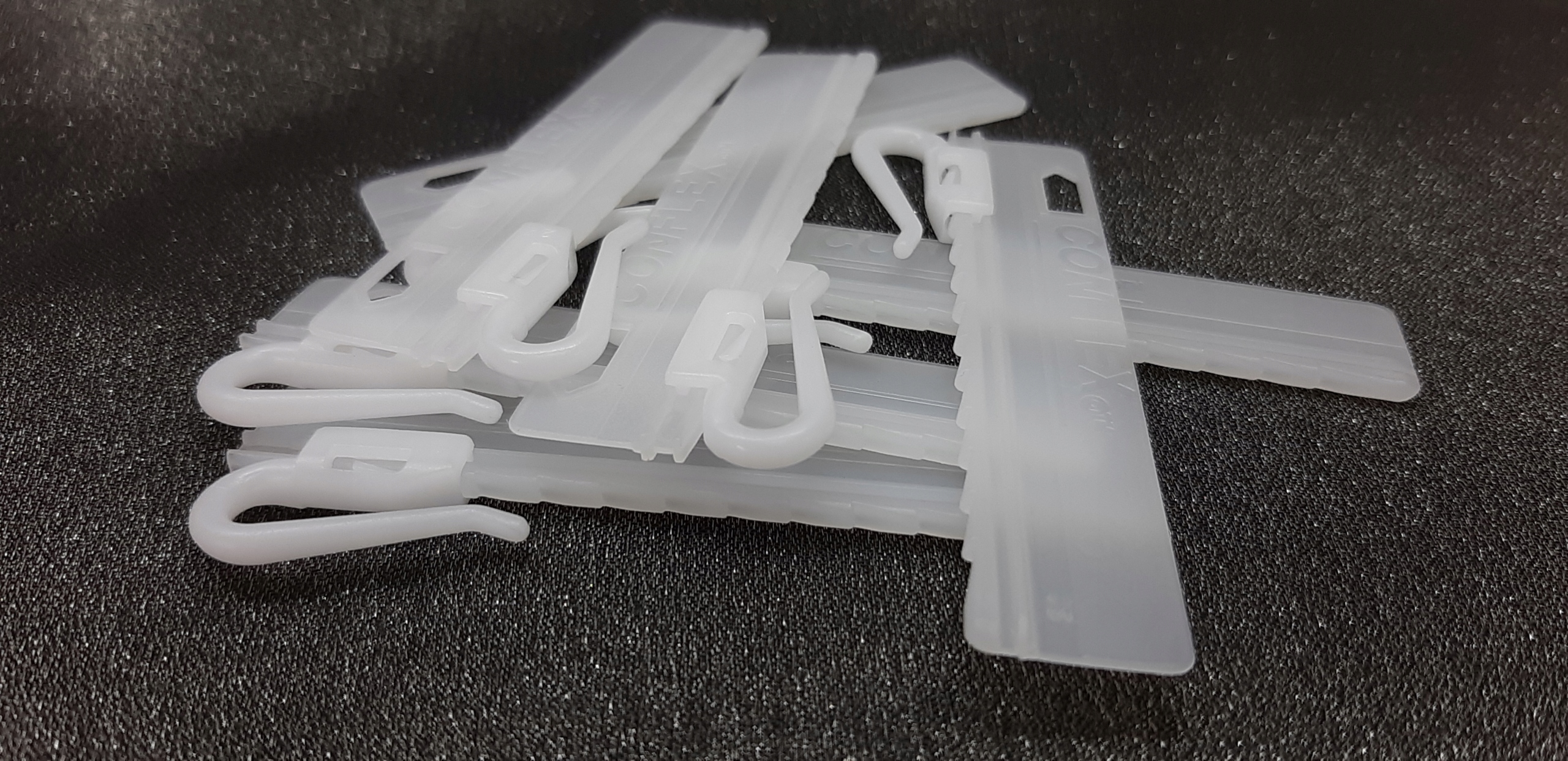 Haczyk Regulowany Microflex, Flex, 75 mm. 100 szt