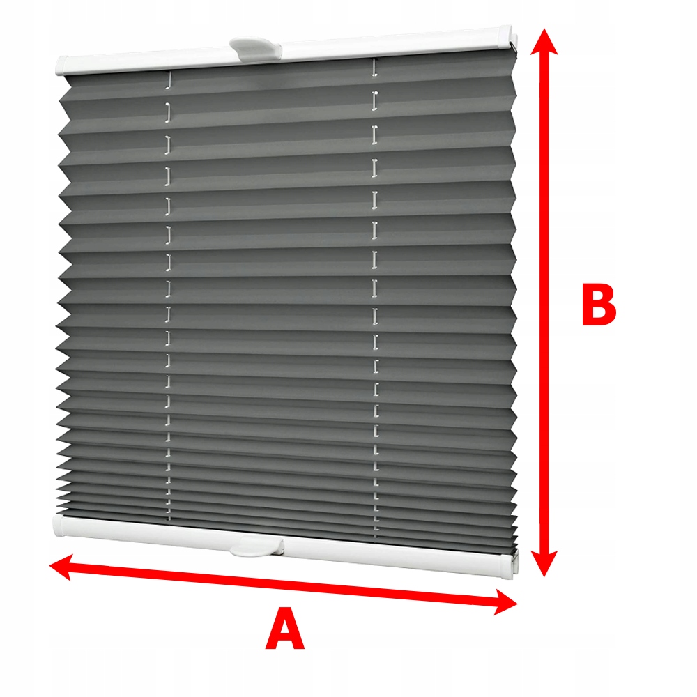 Plisa, Roleta Plisowana 70x150 18 Kolorów