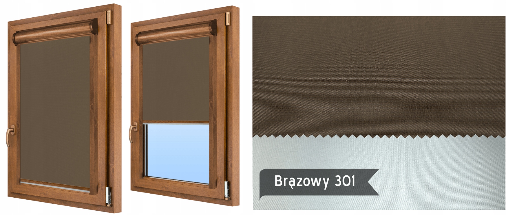 Roleta Zaciemniająca w Kasecie Złoty Dąb VEGAS