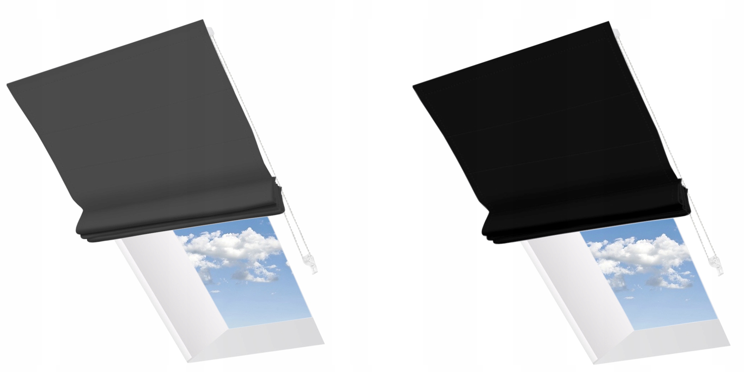 Roleta Rzymska Dachowa na Wymiar 12 Kolorów