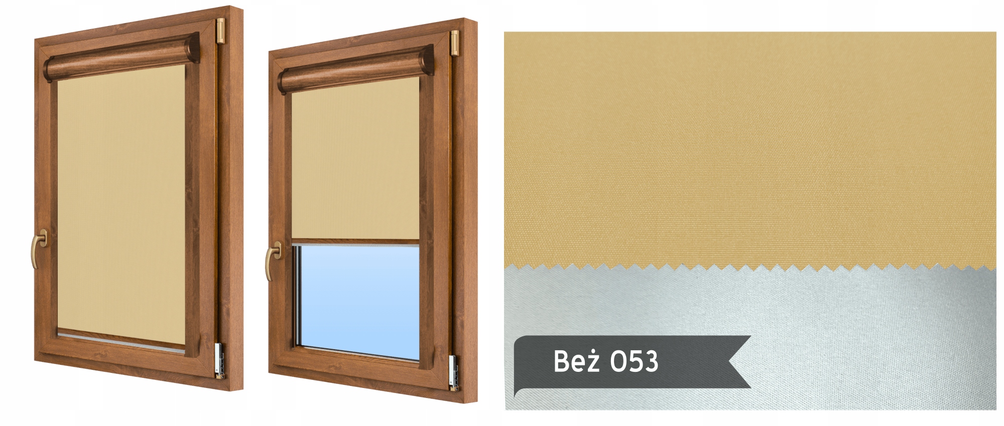 Roleta Zaciemniająca w Kasecie Złoty Dąb VEGAS