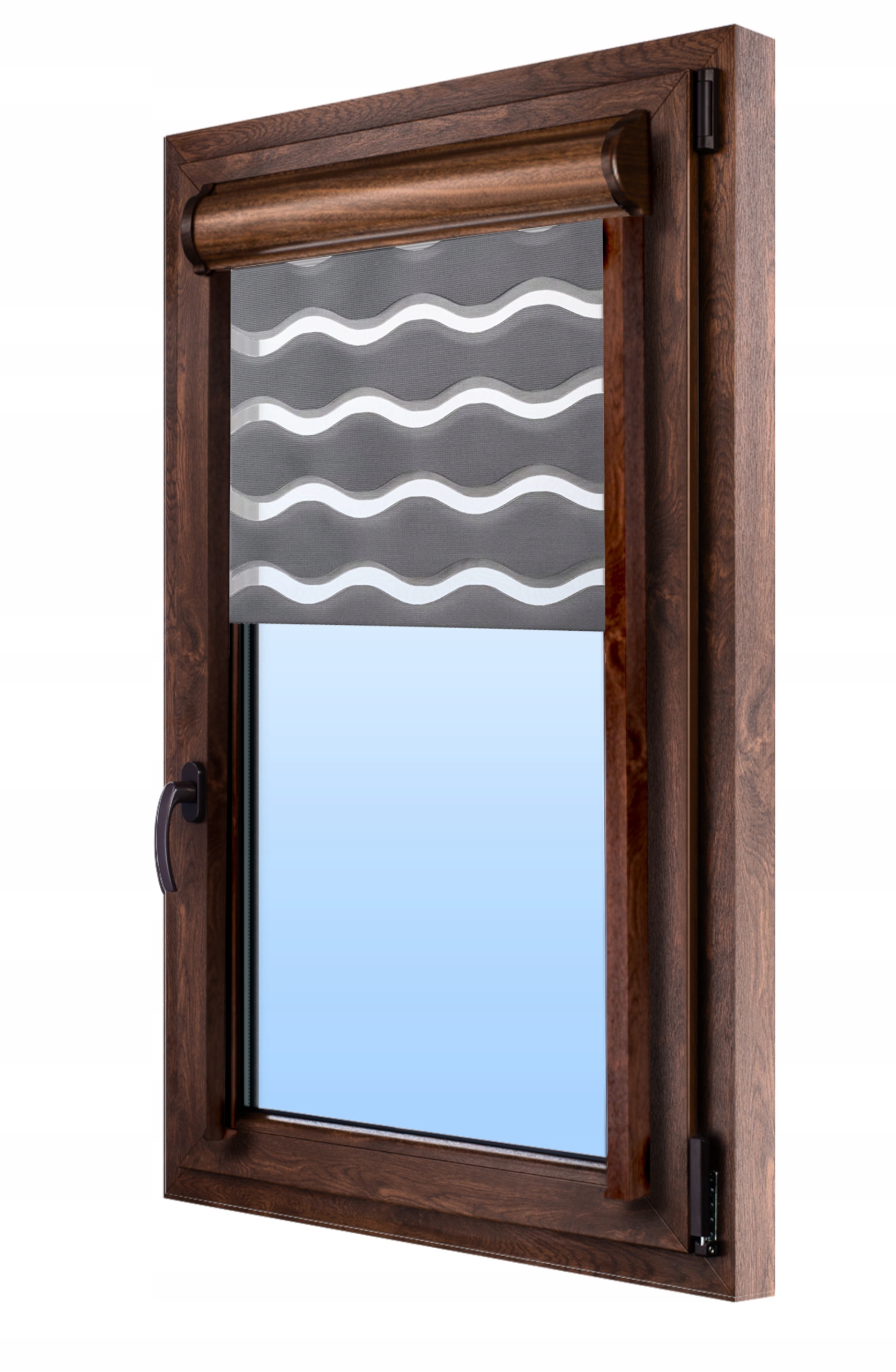 Roleta Dzień Noc w Kasecie Orzech FALE VEGAS