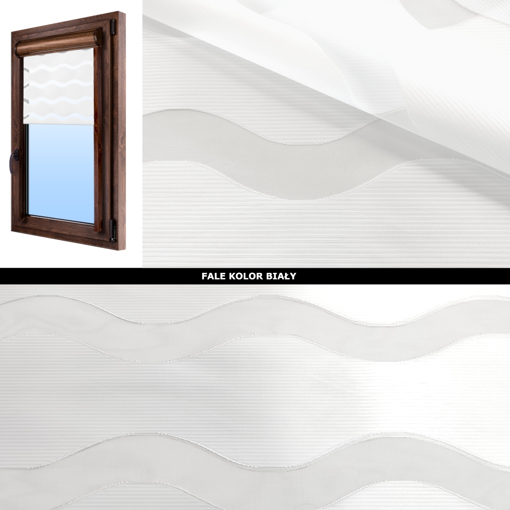 Roleta Dzień Noc w Kasecie Orzech FALE VEGAS