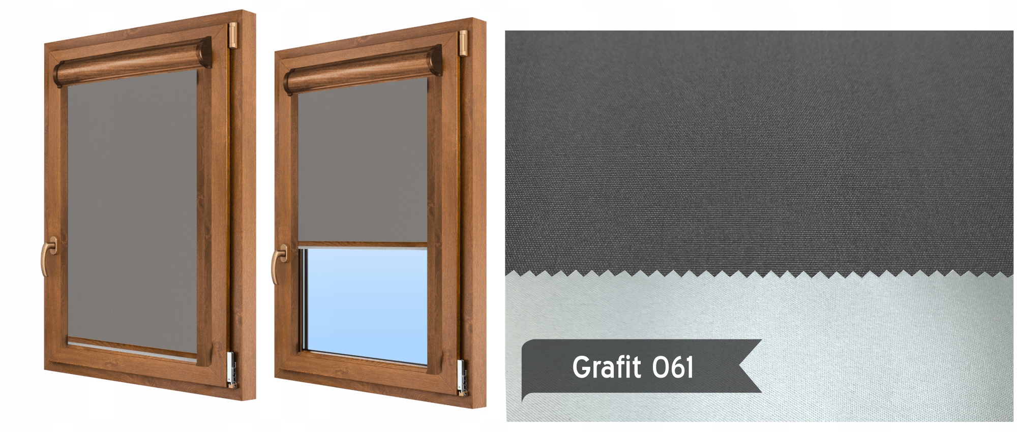 Roleta Zaciemniająca w Kasecie Złoty Dąb VEGAS