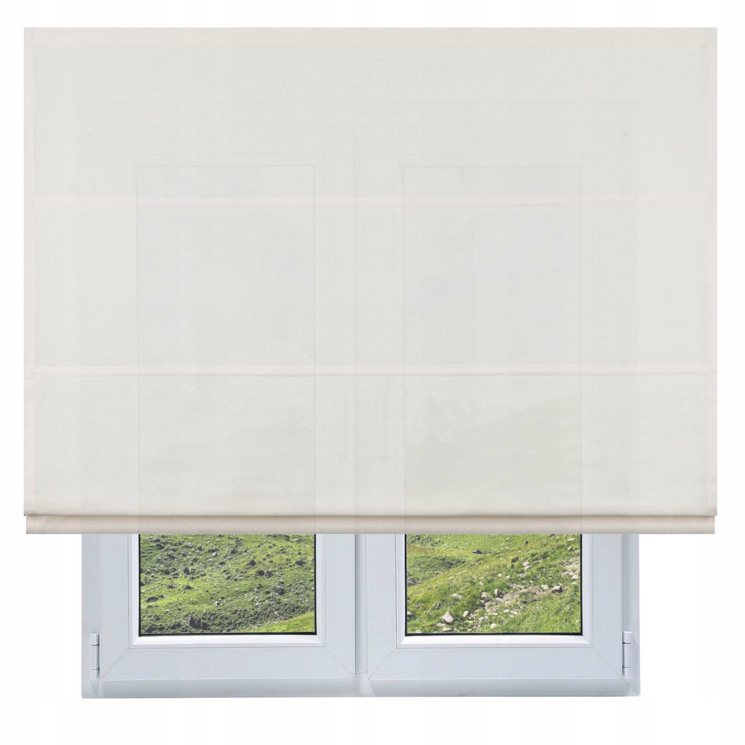 Roleta Rzymska Na wymiar Natural Kremowy